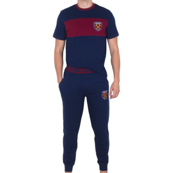 West Ham United pijamale de bărbați Long navy