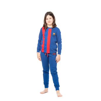 FC Barcelona pijamale de copii Azul