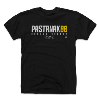 Boston Bruins tricou de bărbați David Pastrnak #88 WHT 500 Level black
