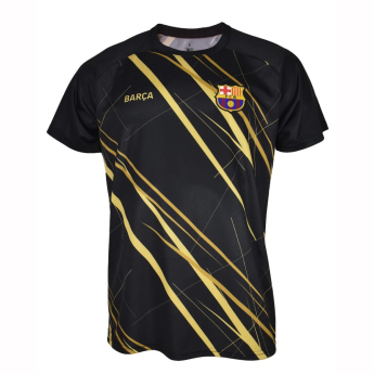 FC Barcelona tricou de fotbal pentru copii Lined black
