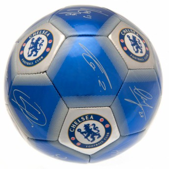 FC Chelsea balon de fotbal Football Signature - size 5