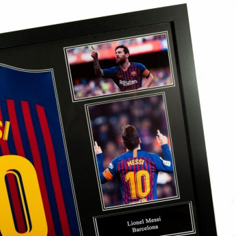 Legende tricou înrămat FC Barcelona Messi Signed Shirt (Framed)