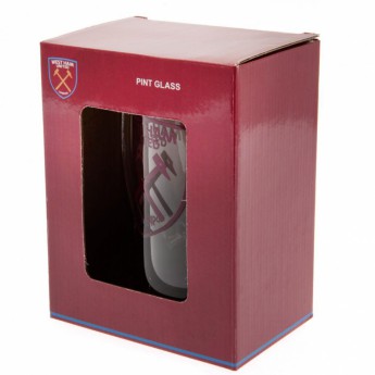West Ham United pahare Stein Glass Tankard