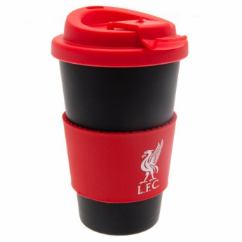 FC Liverpool cană de călătorie Silicone Grip Travel Mug