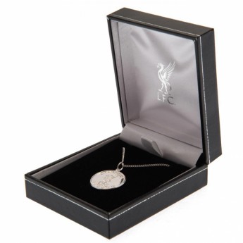 FC Liverpool lănțișor de gât cu pandantiv Champions Of Europe sterling silver pendant & chain