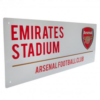 FC Arsenal semn pe perete Street Sign