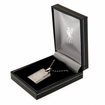FC Liverpool lănțișor de gât cu pandantiv câine Dog Tag & Chain PT