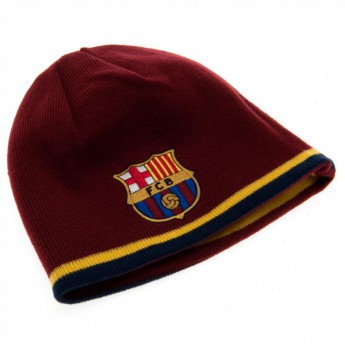 FC Barcelona căciulă de iarna Reversible Knitted