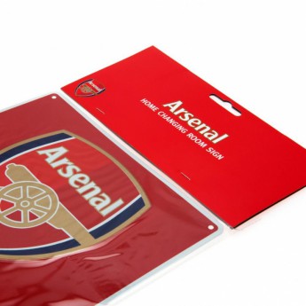 FC Arsenal semn pe perete red home changing room