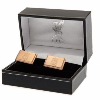 FC Liverpool butoni Rose Gold Plated Cufflinks