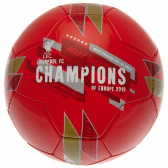 FC Liverpool balon de fotbal Champions Of Europe Football - size 5