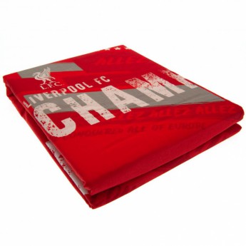 FC Liverpool cearșaf pentru un pat Champions of Europe Single Duvet Set