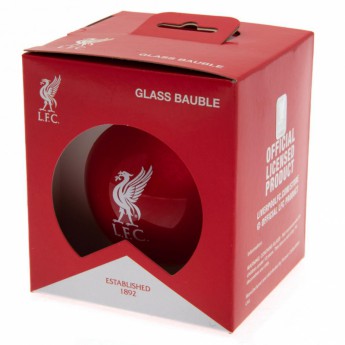FC Liverpool decorațiuni de Crăciun Glass Bauble