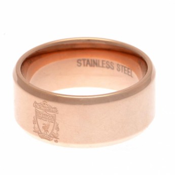 FC Liverpool inel Rose Gold Plated Ring Small