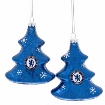 FC Chelsea decorațiuni de Crăciun 2pk Tree Baubles