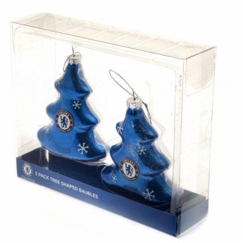 FC Chelsea decorațiuni de Crăciun 2pk Tree Baubles