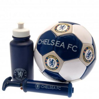 FC Chelsea set de fotbal water bottle - hand pump - size 3 ball