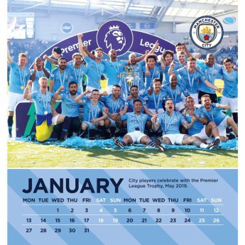 Manchester City calendar de birou 2020