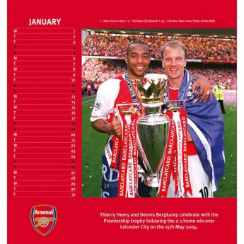 FC Arsenal calendar de birou 2020