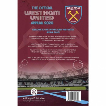West Ham United anuar de carte Annual 2020
