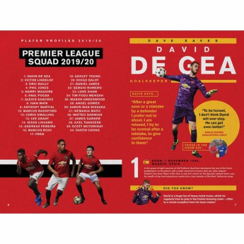 Manchester United anuar de carte Annual 2020
