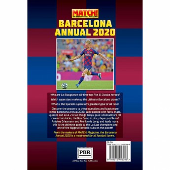 FC Barcelona anuar de carte Annual 2020