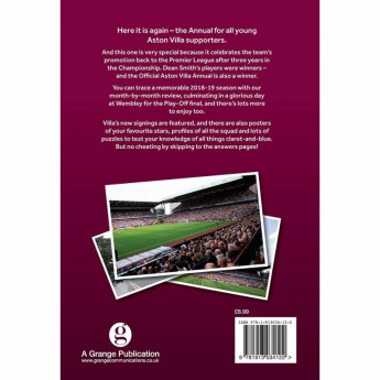 Aston Villa anuar de carte Annual 2020