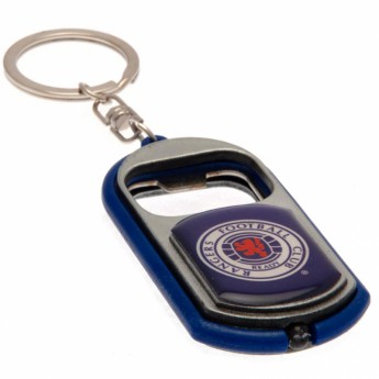 FC Rangers pandantiv cu deschizător Key Ring Torch Bottle Opener