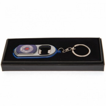 FC Rangers pandantiv cu deschizător Key Ring Torch Bottle Opener