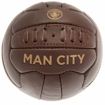 Manchester City mini balon de fotbal Retro Heritage Mini Ball - size 1