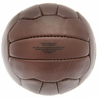 Manchester City mini balon de fotbal Retro Heritage Mini Ball - size 1