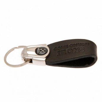 West Ham United breloc Italian Leather Keyring