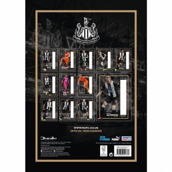 Newcastle United calendar 2020 Team A3
