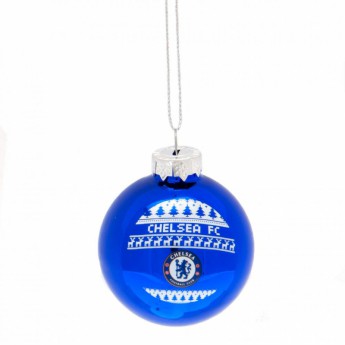FC Chelsea decorațiuni de Crăciun 2pk Nordic Baubles