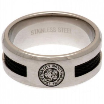 Leicester City inel Black Inlay Ring Small