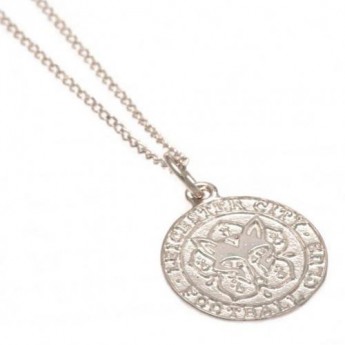 Leicester City lănțișor de gât cu pandantiv Sterling Silver Pendant & Chain