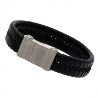 Leicester City brăţară Single Plait Leather Bracelet