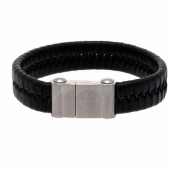 Leicester City brăţară Single Plait Leather Bracelet