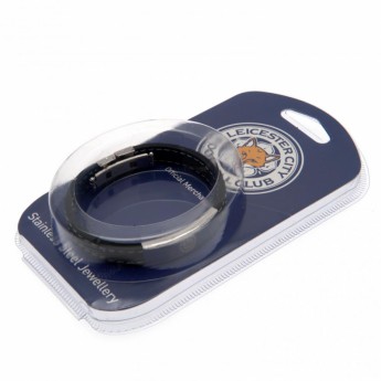 Leicester City brătară din silicon Stitched Silicone Bracelet BK