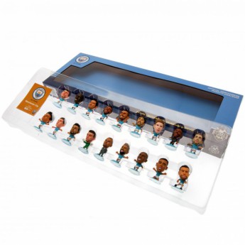 Manchester City set figurine 18 Player Team Pack limited edition