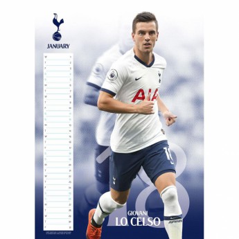 Tottenham Hotspur calendar 2020 Team A3