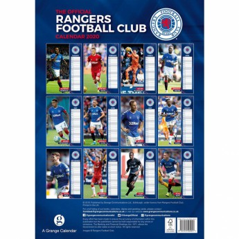 FC Rangers calendar 2020 Team A3