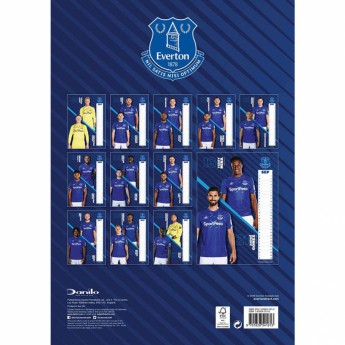 FC Everton calendar 2020 Team A3