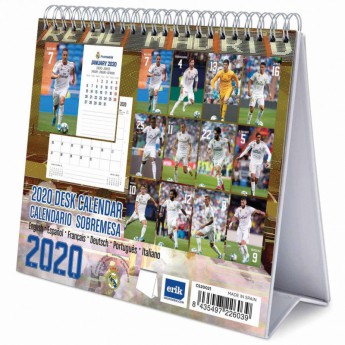 Real Madrid calendar de birou stolní kalendář 2020