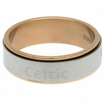 FC Celtic inel Bi Colour Spinner Ring Medium