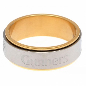 FC Arsenal inel Bi Colour Spinner Ring Medium
