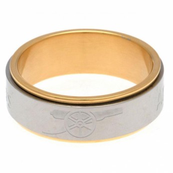 FC Arsenal inel Bi Colour Spinner Ring Medium