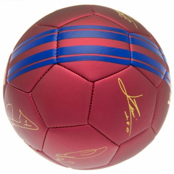 FC Barcelona balon de fotbal Football Signature MT - size 5