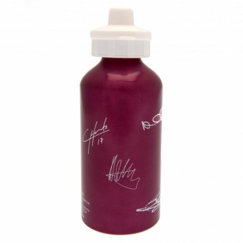 West Ham United sticlă de băut Aluminium Drinks Bottle SG signature