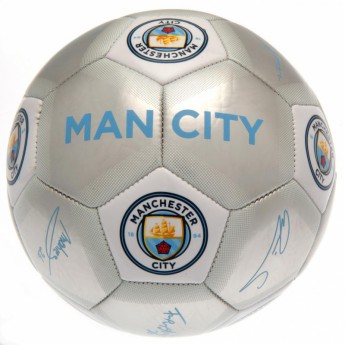Manchester City balon de fotbal Football Signature SV - size 5